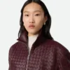 Intrecciato-Lederblouson Intrecciato-Lederblouson