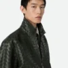 Intrecciato-Lederblouson Intrecciato-Lederblouson