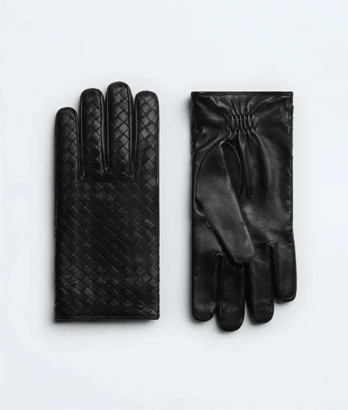Intrecciato-Lederhandschuhe Intrecciato-Lederhandschuhe