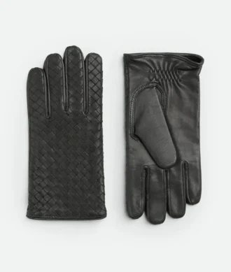 Intrecciato-Lederhandschuhe