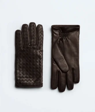Intrecciato-Lederhandschuhe
