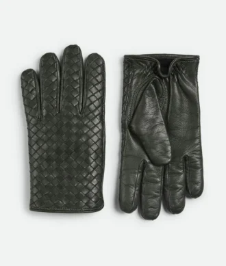 Intrecciato-Lederhandschuhe