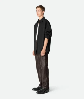 Intrecciato-Lederhose