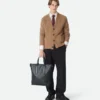 Intrecciato North-South-Tasche mit Reißverschluss Intrecciato North-South-Tasche mit Reißverschluss