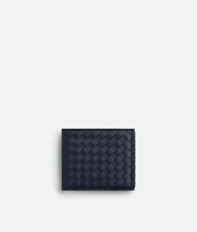 Intrecciato Piccolo Brieftasche mit zwei Fächern und Münzfach Intrecciato Piccolo Brieftasche mit zwei Fächern und Münzfach