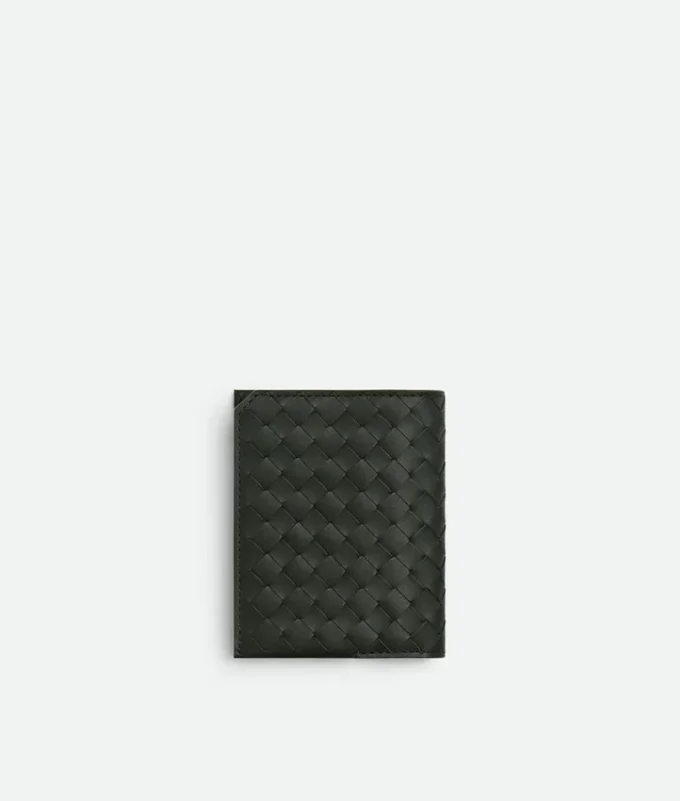 Intrecciato Piccolo Kartenetui mit Klappe Intrecciato Piccolo Kartenetui mit Klappe