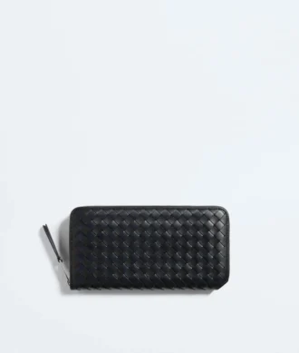Intrecciato Piccolo Zip-Around-Geldbörse Intrecciato Piccolo Zip-Around-Geldbörse