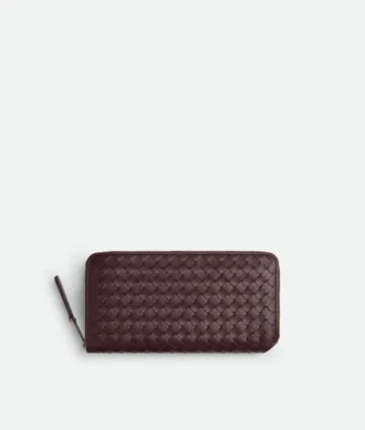 Intrecciato Piccolo Zip-Around-Geldbörse Intrecciato Piccolo Zip-Around-Geldbörse