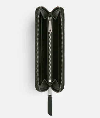 Intrecciato Piccolo Zip-Around-Geldbörse Intrecciato Piccolo Zip-Around-Geldbörse
