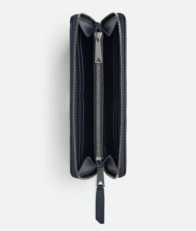 Intrecciato Piccolo Zip-Around-Geldbörse Intrecciato Piccolo Zip-Around-Geldbörse