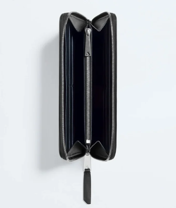 Intrecciato Piccolo Zip-Around-Geldbörse Intrecciato Piccolo Zip-Around-Geldbörse