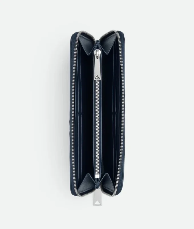 Intrecciato Piccolo Zip-Around-Geldbörse Intrecciato Piccolo Zip-Around-Geldbörse