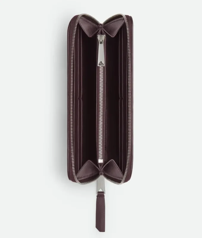Intrecciato Piccolo Zip-Around-Geldbörse Intrecciato Piccolo Zip-Around-Geldbörse