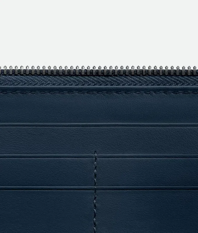 Intrecciato Piccolo Zip-Around-Geldbörse Intrecciato Piccolo Zip-Around-Geldbörse
