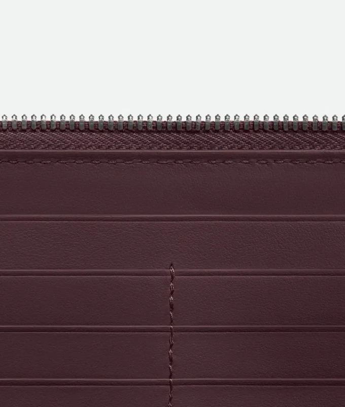 Intrecciato Piccolo Zip-Around-Geldbörse Intrecciato Piccolo Zip-Around-Geldbörse