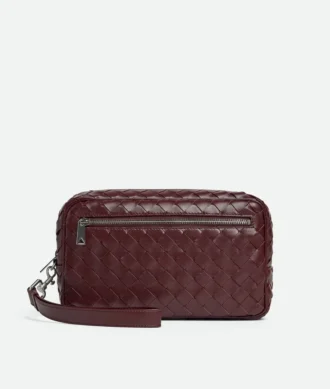 Intrecciato-Pouch mit Handschlaufe Intrecciato-Pouch mit Handschlaufe