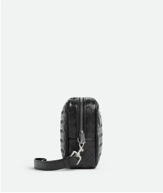 Intrecciato-Pouch mit Handschlaufe