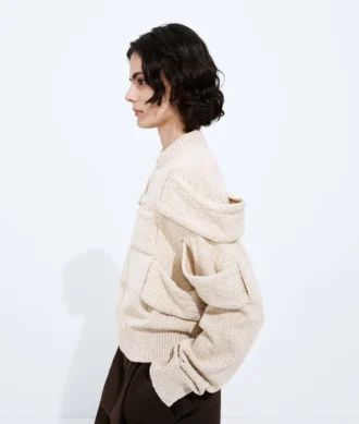 Intrecciato-Pullover aus Baumwolle
