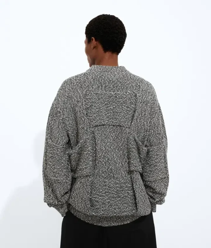 Intrecciato-Pullover aus Baumwolle Intrecciato-Pullover aus Baumwolle