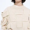 Intrecciato-Pullover aus Baumwolle
