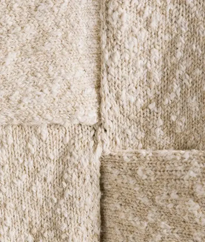 Intrecciato-Pullover aus Baumwolle