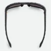 Intrecciato-Sonnenbrille mit rechteckigem Rahmen Intrecciato-Sonnenbrille mit rechteckigem Rahmen