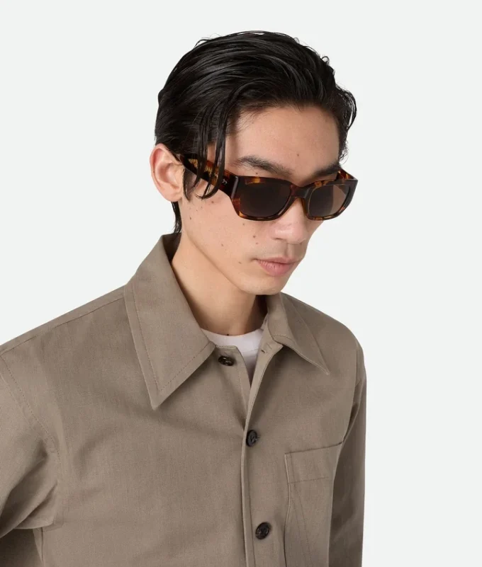 Intrecciato Square Sonnenbrille Intrecciato Square Sonnenbrille