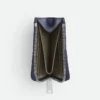 Intrecciato Square Zip-Around-Geldbörse