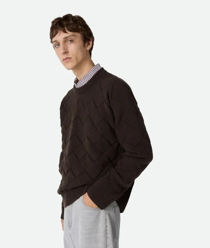 Intrecciato-Wollpullover Intrecciato-Wollpullover