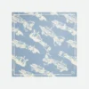 Italienisches Seidenfoulard im Postkartenstil Italienisches Seidenfoulard im Postkartenstil