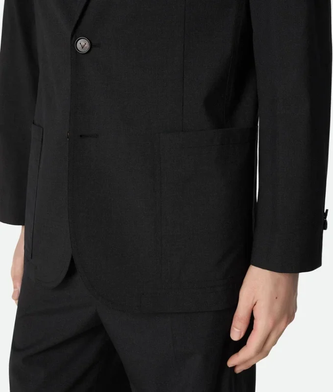 Jacke aus feiner Wolle
