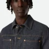 Jacke aus rohem Indigo-Denim