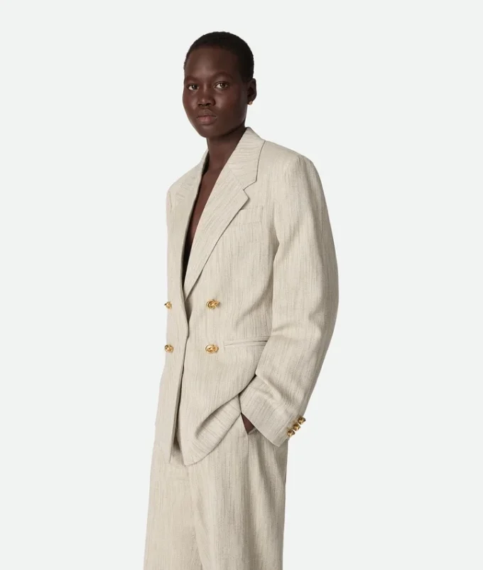 Jacke aus Viskose und Seide Jacke aus Viskose und Seide