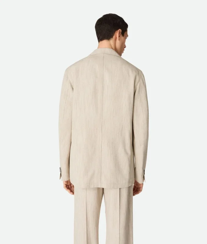 Jacke aus Viskose und Seide Jacke aus Viskose und Seide