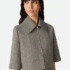 Jacke aus Viskose und Seide Jacke aus Viskose und Seide