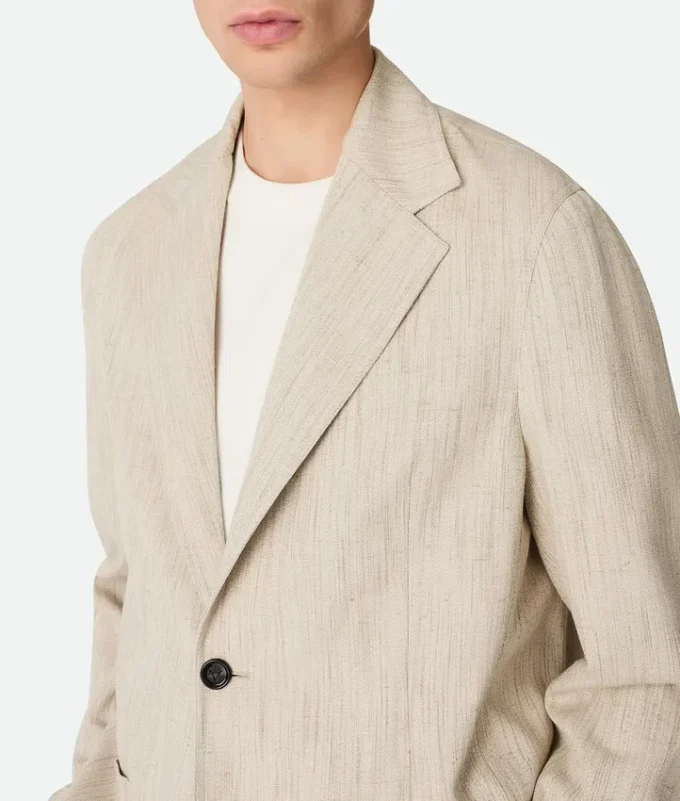 Jacke aus Viskose und Seide Jacke aus Viskose und Seide