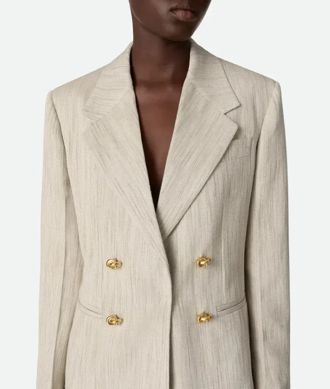 Jacke aus Viskose und Seide Jacke aus Viskose und Seide