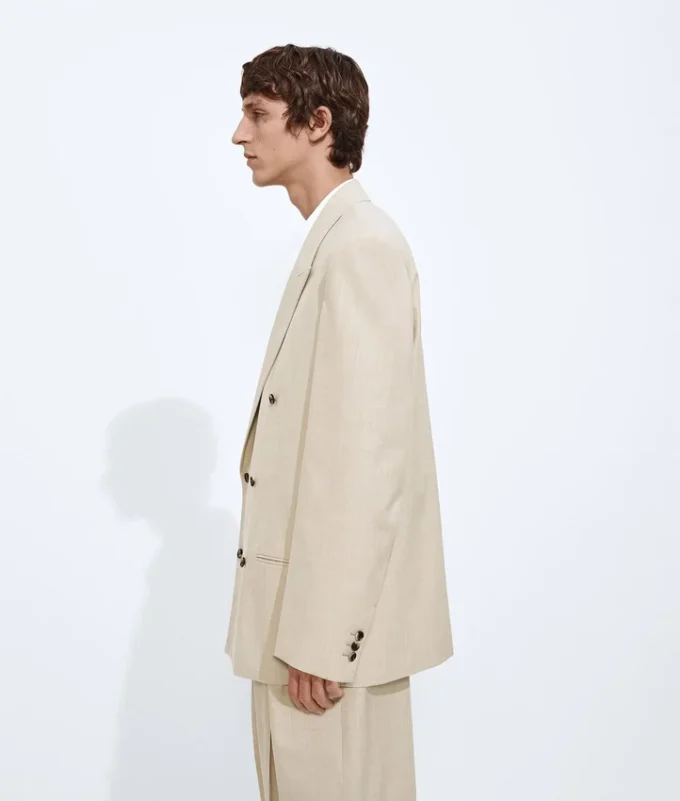 Jacke aus Wolle und Baumwolle Jacke aus Wolle und Baumwolle
