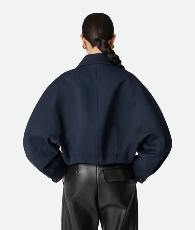 Jacke aus Wolle und Baumwolle Jacke aus Wolle und Baumwolle