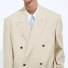 Jacke aus Wolle und Baumwolle Jacke aus Wolle und Baumwolle