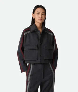 Jacke aus Wolle und Kaschmir