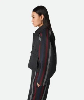Jacke aus Wolle und Kaschmir