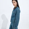 Jacke in Medium Indigo Jacke in Medium Indigo