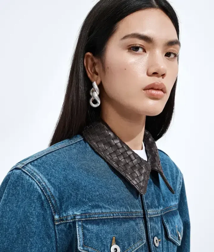Jacke in Medium Indigo Jacke in Medium Indigo