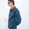 Jeansjacke in Indigo, Größe M Jeansjacke in Indigo, Größe M