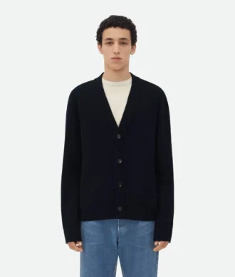 Kaschmir-Strickjacke
