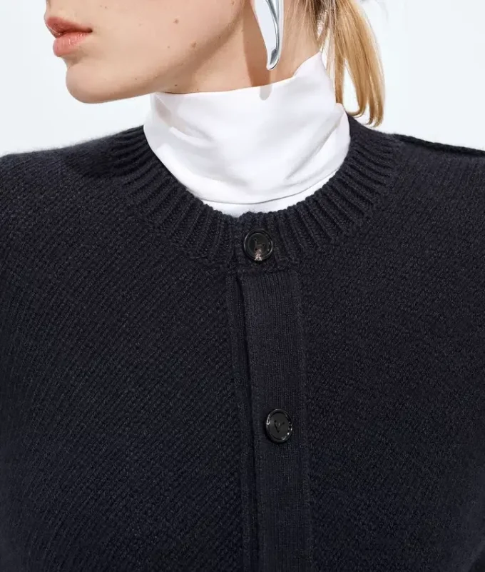 Kaschmir-Strickjacke Kaschmir-Strickjacke