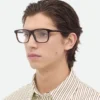 Klassische eckige Brille Klassische eckige Brille