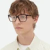 Klassische eckige Brille Klassische eckige Brille