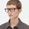 Klassische eckige Brille Klassische eckige Brille